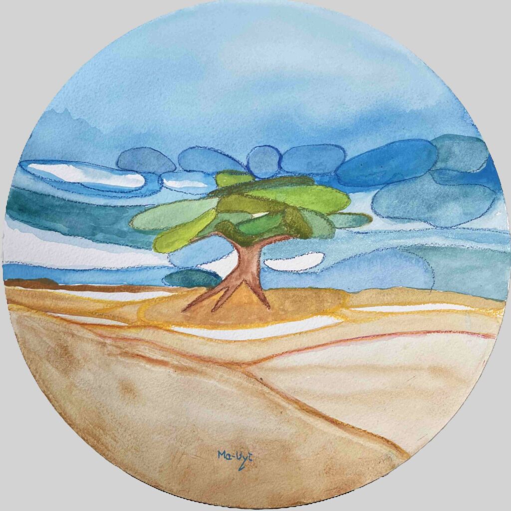 Aquarelle sur papier 