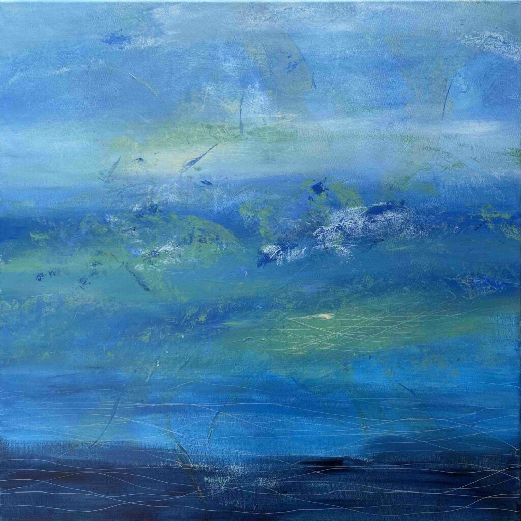 Acrylique abstrait