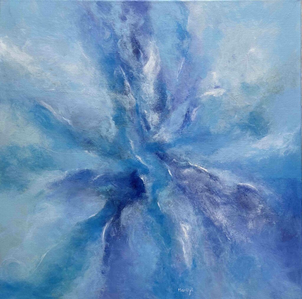 Acrylique abstrait