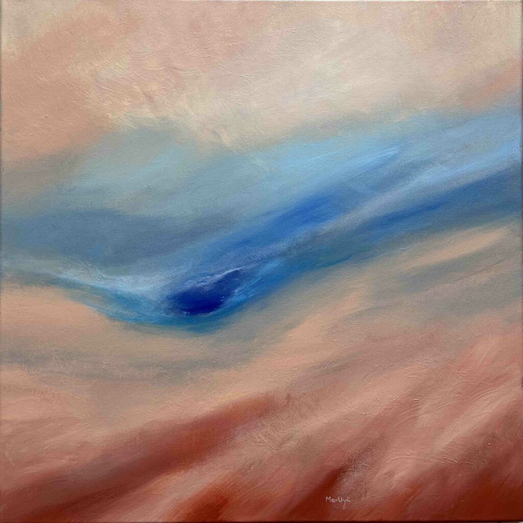 Acrylique abstrait