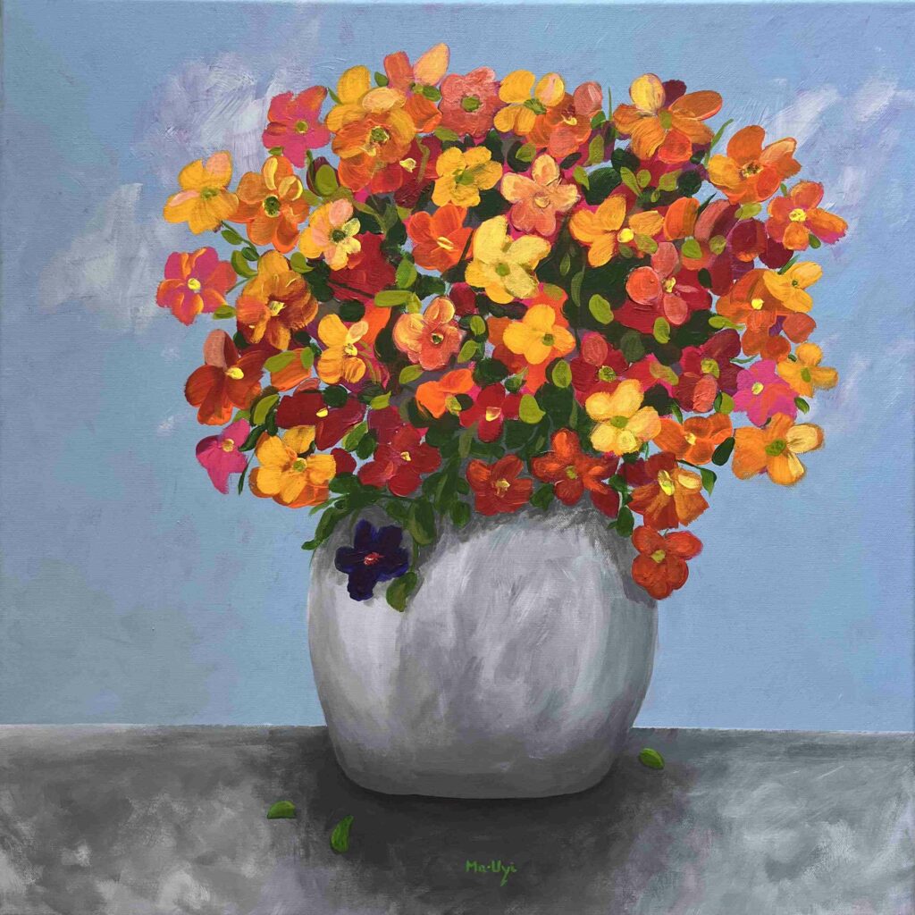 Acrylique Fleur